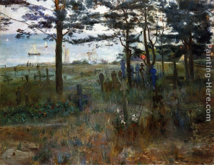 Lovis Corinth Fishermen's Cemetery at Nidden